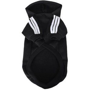 Pet Dog Clothes Hoodie Tracksuit Jacket Coat Winter Sweater Pullover 2-Legs